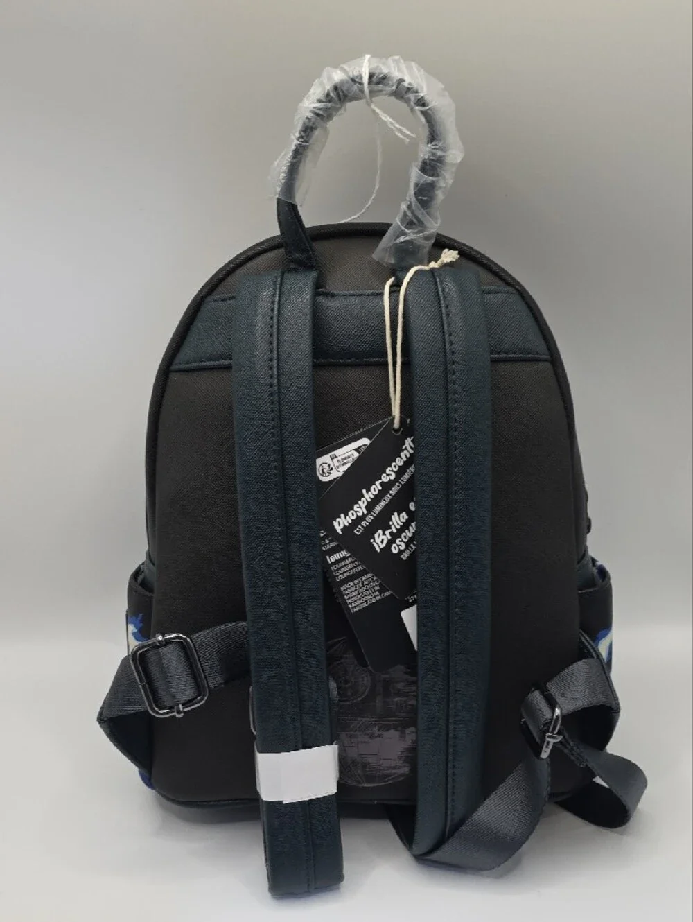 Loungefly Star Wars Emperor Palpatine Backpack with Gold Face and Blue Lightning
